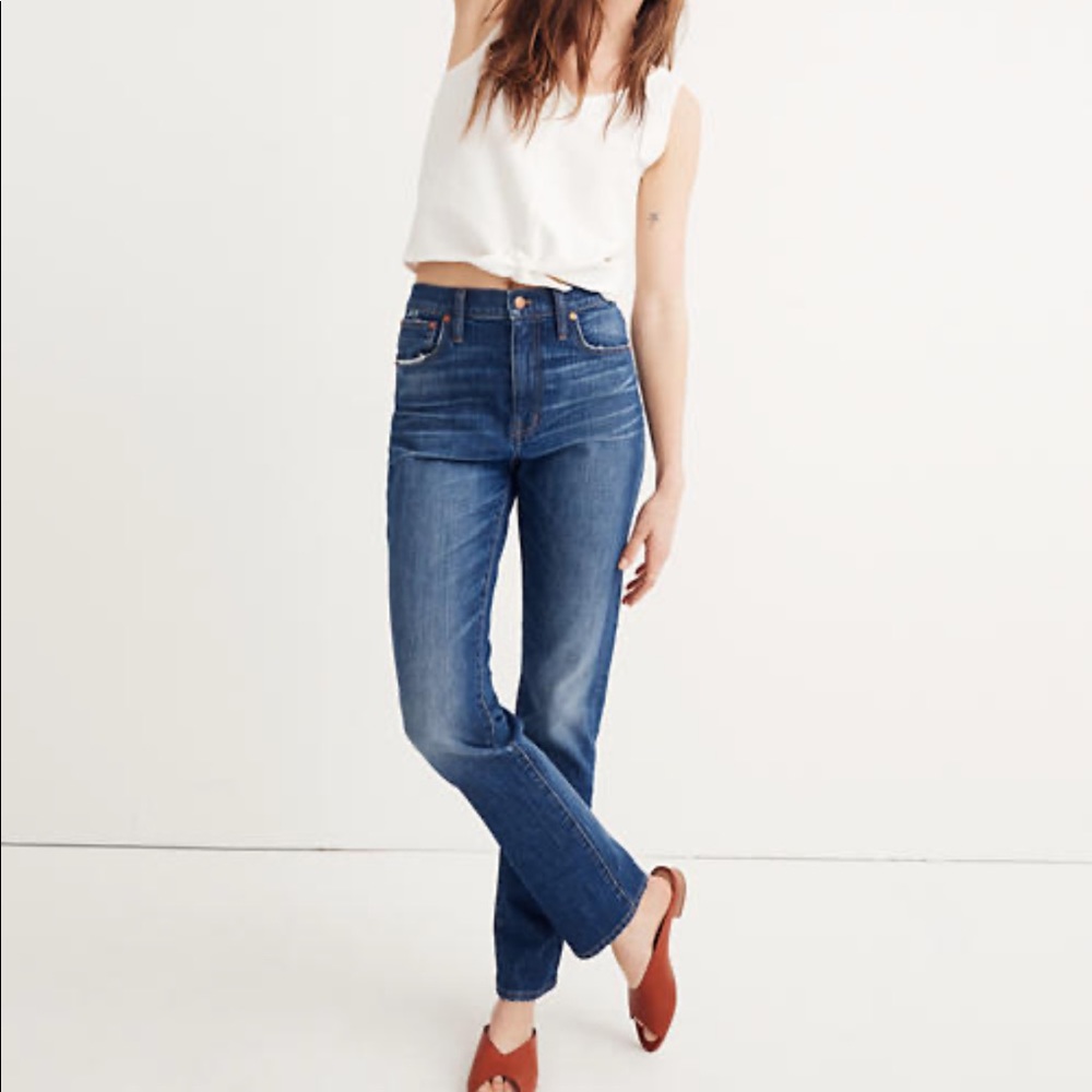 Madewell Hi-Rise Slim Boyfriend Jeans Size 26